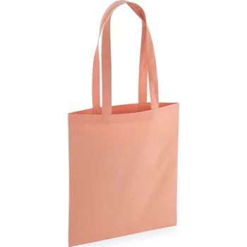 Plážová taška Bio bavlněná taška přírodně barvená W 281 pomegranate rose onesize