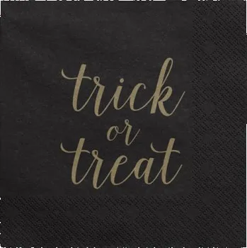 Papírový ubrousek Ubrousek Trick or treat - 20 ks