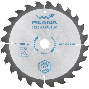 Pilový kotouč kotouč pil. SK 5255 WZ 180x2,0x20 z24 PILANA