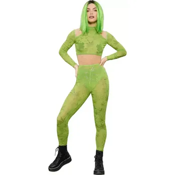 Karnevalový kostým Kostým dámský - cannabis M