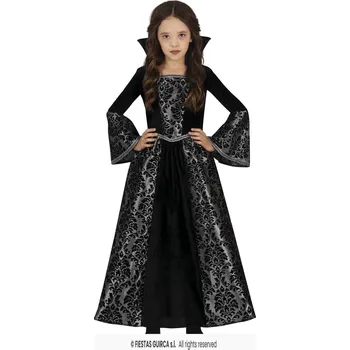 Karnevalový kostým Upírka princezna, kostým dětský M (7-9 let)