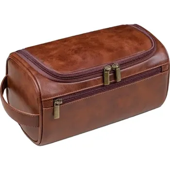 Cestovní taška Garzini Cestovní kosmetická taška 4,5l brown