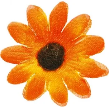 Svatební dekorace Dekorativní kvítí - oranžové kopretiny