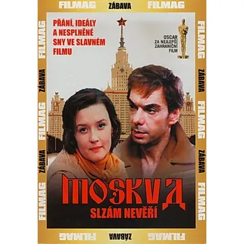 DVD film Moskva slzám nevěří DVD