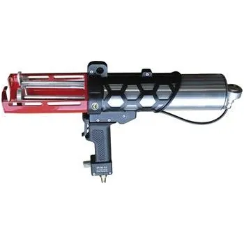 Vytlačovací pistole WEISS pneumatická pistole COSMO pro 550 g (2 x 190 ml) dvojí kartuši