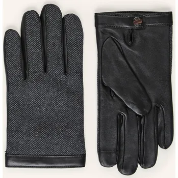 Rukavice Boss Pánské Rukavice Harrye Ze Směsi Materiálů, černá, 8,5