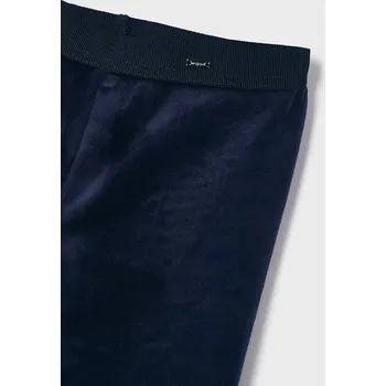 Dívčí kalhoty Mayoral sametové legíny 712 - 50 modré Rozměr: 140 (10 let)