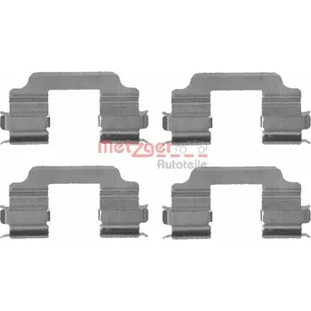 Brzdový komplet METZGER Sada příslušenství, obložení kotoučové brzdy 1091709