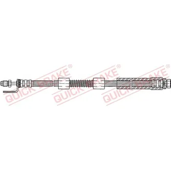 Brzdová hadice Brzdová hadice OJD Quick Brake 37.928