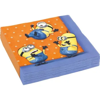 Papírový ubrousek Ubrousek Mimoni - 20 ks