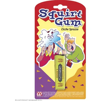 Karnevalový doplněk Stříkající žvejka