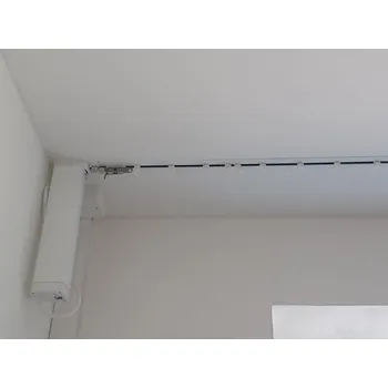 Garnýž Motorové kolejnice Curgine do sádrokartonu Barva: BL - bílá, Délka: 150 cm