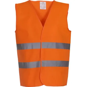 reflexní vesta Hi-Vis bezpečnostní vesta HVW 102 hi vis orange 3XL
