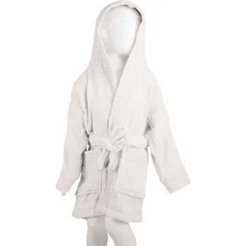 Pánský župan Dětský župan Kids Bathrobe white 135/150
