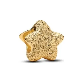 Přívěsek Zlacený minipřívěsek PANDORA Hvězda 764050C00