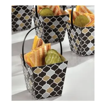 Party dekorace Košíčky - tmavé odstíny