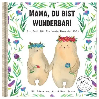 Cizojazyčná kniha Mama, du bist wunderbar! - Mr and Mrs Panda