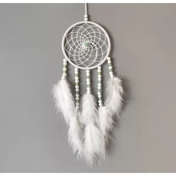 Lapač snů Lapač snů bílý č.6 - 10 x 35 cm