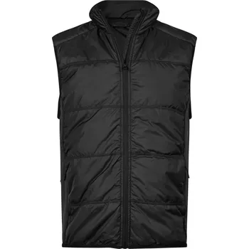 Pánská vesta Pánská hybridní strečová vesta TJ 9114 black-black XXL