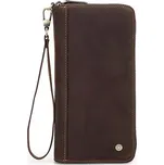 Contacts® pánská kožená peněženka Asencio Hnědá