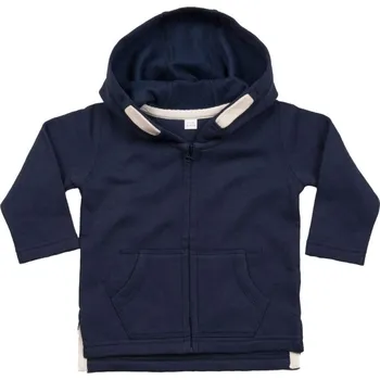 Dětská mikina s kapucí BZ32 nautical navy 4-5
