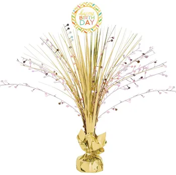 Party dekorace Stolová fontána - Happy Birthday