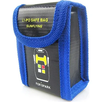 SunnyLife Nehořlavé bezpečnostní pouzdro na 2 baterie DJI SPARK do letadla