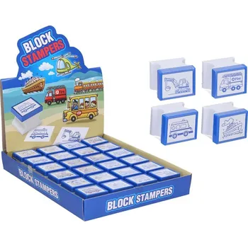 Dětské zboží Razítko W025860 mix dopravní prostředky