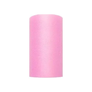 Svatební dekorace Dekorativní tyl - světle růžový (8cm)