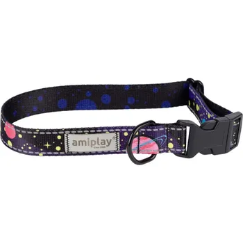 Obojek pro psa Obojek pro psy nastavitelný COSMOS vzor A velikost S, M, L, XL Rozměr: XL - 45-70x2,5 cm