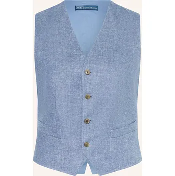 Dámská vesta Polo Ralph Lauren Dámská Blejzrová Vesta S Příměsí Lnu, tmavě...