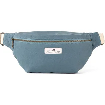 Ledvinka Alaskan Maker Velká plátěná crossbody ledvinka Swing denim 1,75l