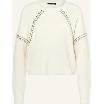Dámský svetr Oui Dámský Svetr S Nýty, bílá, 36