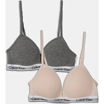 Podprsenka Podprsenka Calvin Klein Underwear 2-pack růžová barva, G80G800741 G80G800741.PPYA 03X, vel. 128-140