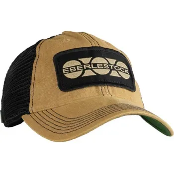Módní doplněk EBERLESTOCK Čepice baseball OLD FAVORITE TRUCKER KHAKI