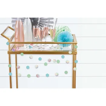 Party dekorace Mini girlandy - barevné