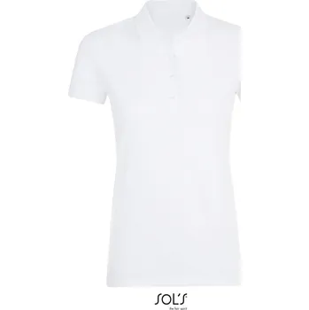 Dámské elastické piqué polo Phoenix Women white S