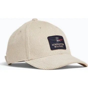 Oblečení a móda Pánská kšiltovka Aeronautica Militare 252HA1231UCT04238 cream white