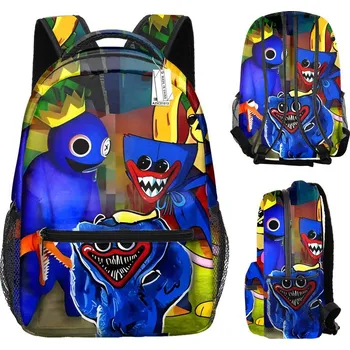 Školní batoh Made in China Dětský / studentský batoh s potiskem celého obvodu motiv Huggy Wuggy