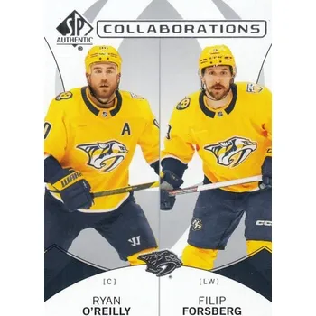 Karetní hra insert karta O´REILLY/FORSBERG 24-25 SP Authentic Collaborations číslo C-8