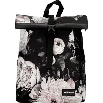 Městský batoh Milinal Roll Mini floral 14 l