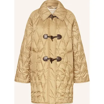 Dámský kabát Barbour Dámský Prošívaný Kabát Cosette, světle hnědá, 36