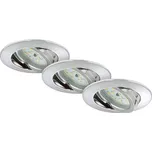 Briloner 7209-038 - SADA 3x LED Koupelnové podhledové svítidlo LED/5W/230V IP23