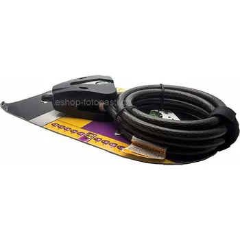 Zámek na kolo FOXCAM Python Lock 8 mm - zkracovací zámek