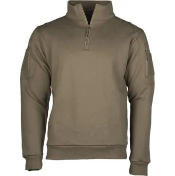 Pánská mikina MIL-TEC Mikina TACTICAL bez kapuce RANGER GREEN M RANGER GREEN