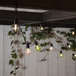 STAR TRADING Venkovní světelný řetěz Fiesta Colors – 10 žárovek