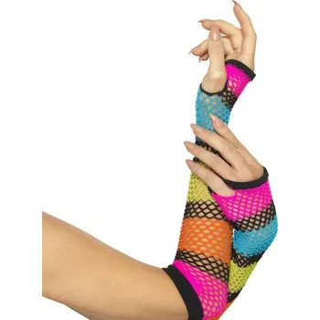 Rukavice Rukavice síťované - multicolor II