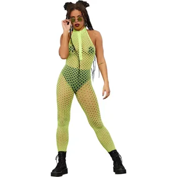 Body Žluté síťované body se zipem