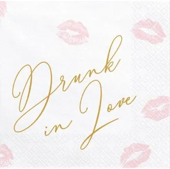 Papírový ubrousek Ubrousek Drunk in love