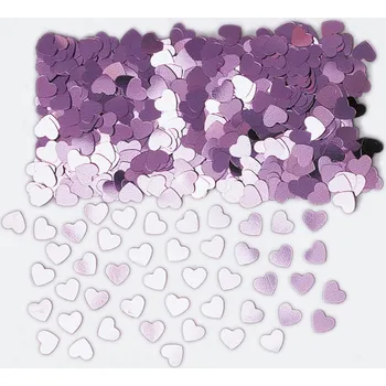 Konfeta Konfety - růžová srdíčka